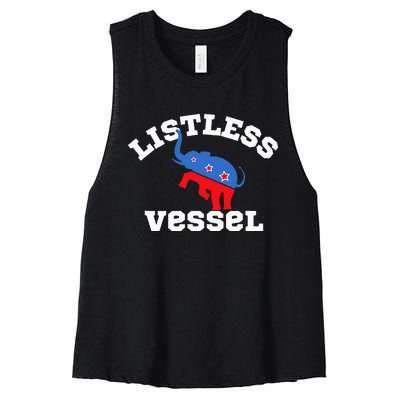 Listless Vessel Women's Racerback Cropped Tank