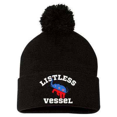 Listless Vessel Pom Pom 12in Knit Beanie