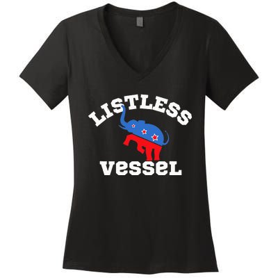 Listless Vessel Women's V-Neck T-Shirt