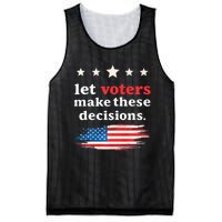 Let Voters Make These Decisions Election Voting Vance Premium Mesh Reversible Basketball Jersey Tank