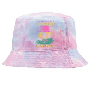 Louisiana Vacation Mode Activated Franklinton Cool Gift Tie-Dyed Bucket Hat