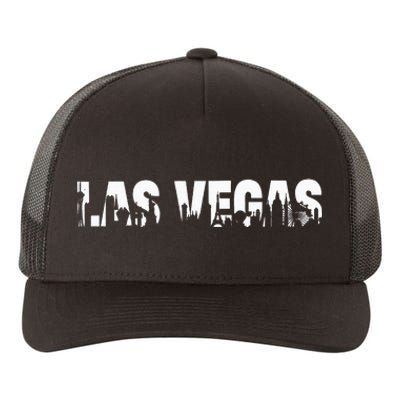 Las Vegas Nevada Nv Skyline Yupoong Adult 5-Panel Trucker Hat