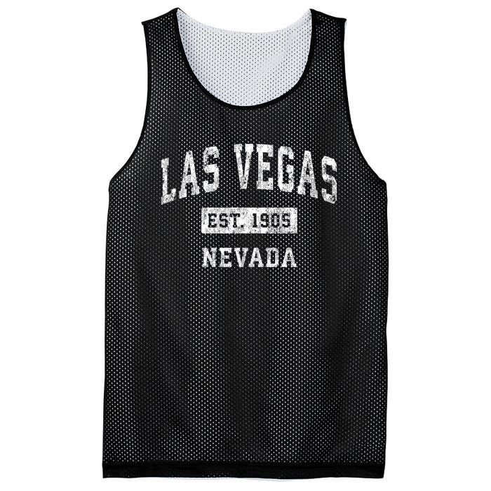 Las Vegas Nevada Nv Vintage Established Sports Mesh Reversible Basketball Jersey Tank