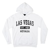 Las Vegas Nevada Nv Vintage Established Sports Design Hoodie