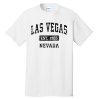 Las Vegas Nevada Nv Vintage Established Sports Design Tall T-Shirt