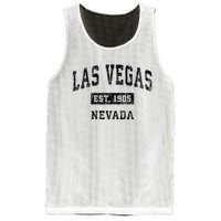 Las Vegas Nevada Nv Vintage Established Sports Design Mesh Reversible Basketball Jersey Tank