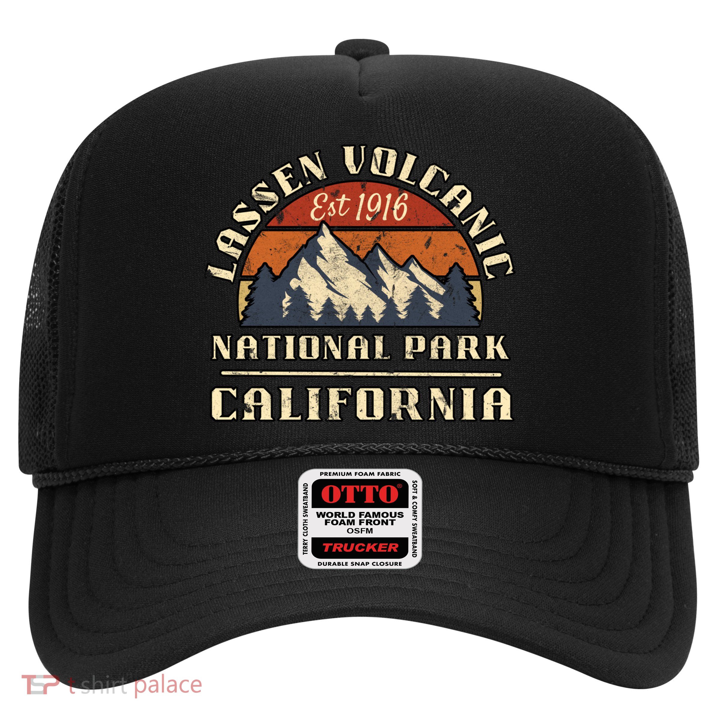 Lassen Volcanic National Park California Mountain Hiking Gift Trucker Hat