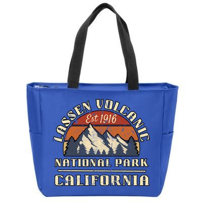 Lassen Volcanic National Park California Mountain Hiking Gift Zip Tote Bag