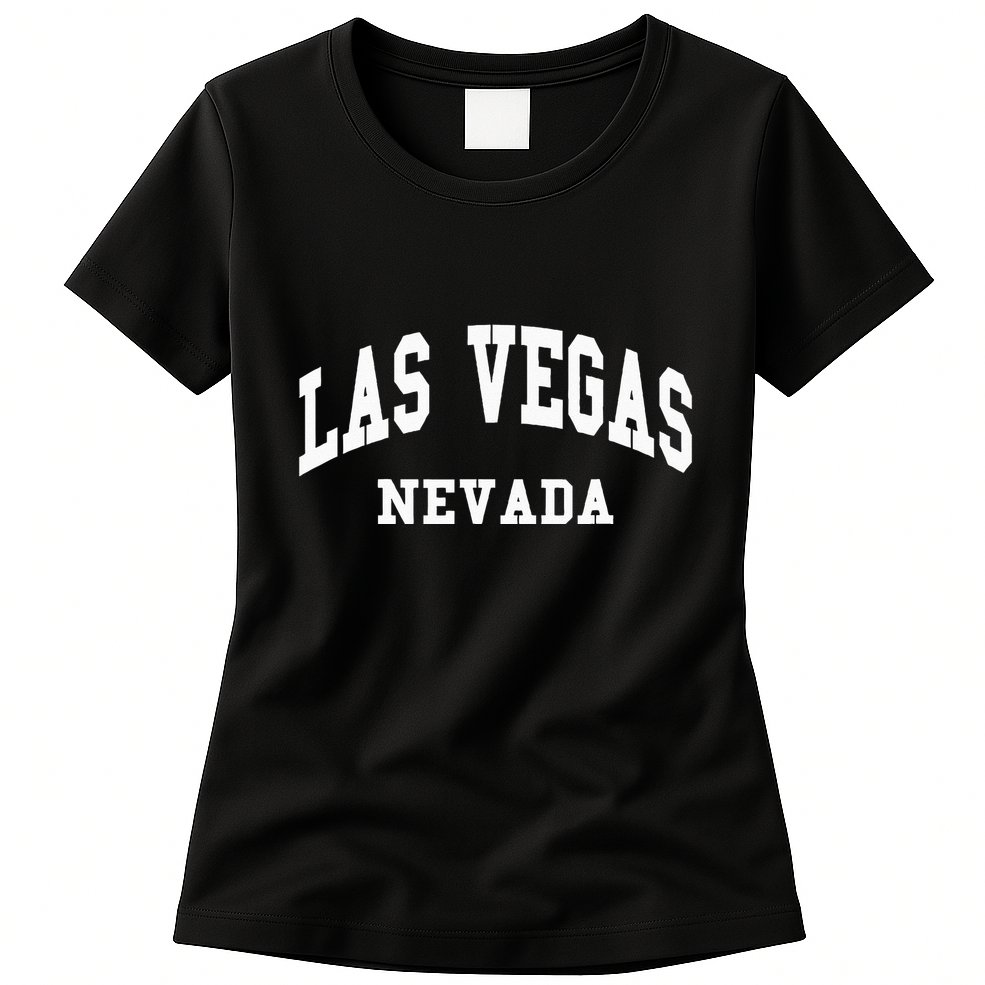 Las Vegas Nevada Throwback Womens T-Shirt