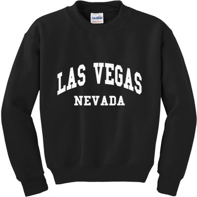 Las Vegas Nevada Throwback Kids Sweatshirt