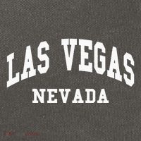 Las Vegas Nevada Throwback Cotton Canvas Backpack