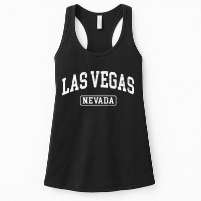Las Vegas Nevada Retro Worn Style Design Classic Womens Tank Top