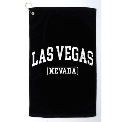 Las Vegas Nevada Retro Worn Style Design Classic Golf Towel