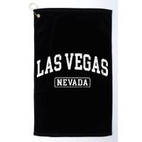 Las Vegas Nevada Retro Worn Style Design Classic Golf Towel