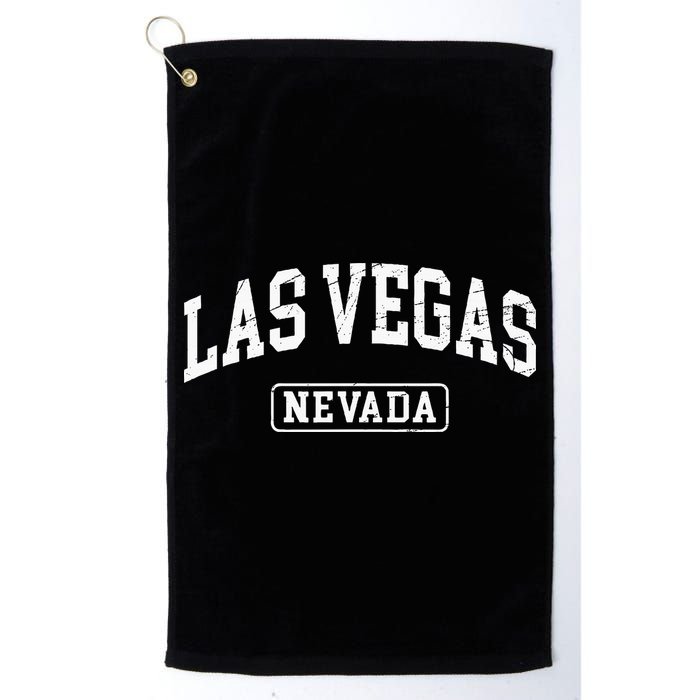Las Vegas Nevada Retro Worn Style Design Classic Golf Towel
