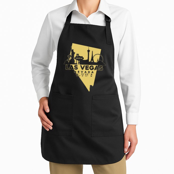 Las Vegas Nevada Skyline Gps Coordinates Apron