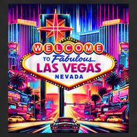 Las Vegas Nevada Design Las Vegas Souvenir 7 Panel Mesh Trucker Snapback Hat