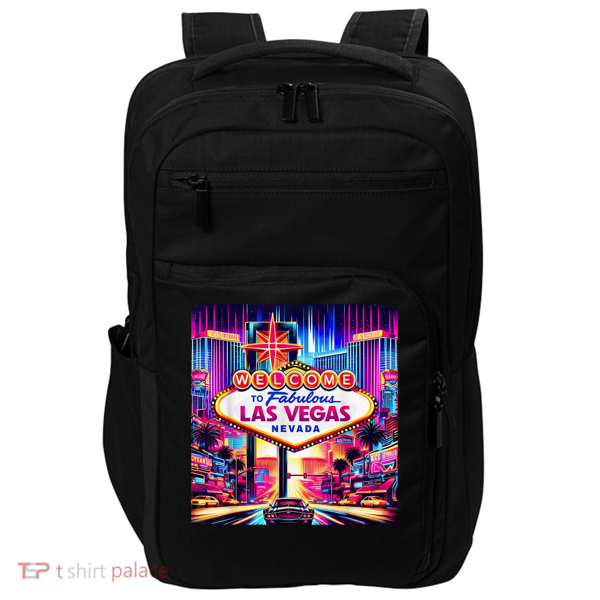Las Vegas Nevada Design Las Vegas Souvenir Impact Tech Backpack
