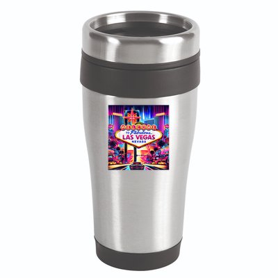 Las Vegas Nevada Design Las Vegas Souvenir 16oz Travel Tumbler
