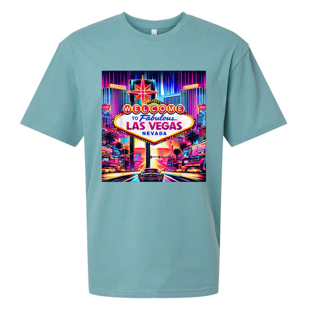 Las Vegas Nevada Design Las Vegas Souvenir Sueded Cloud Jersey T-Shirt
