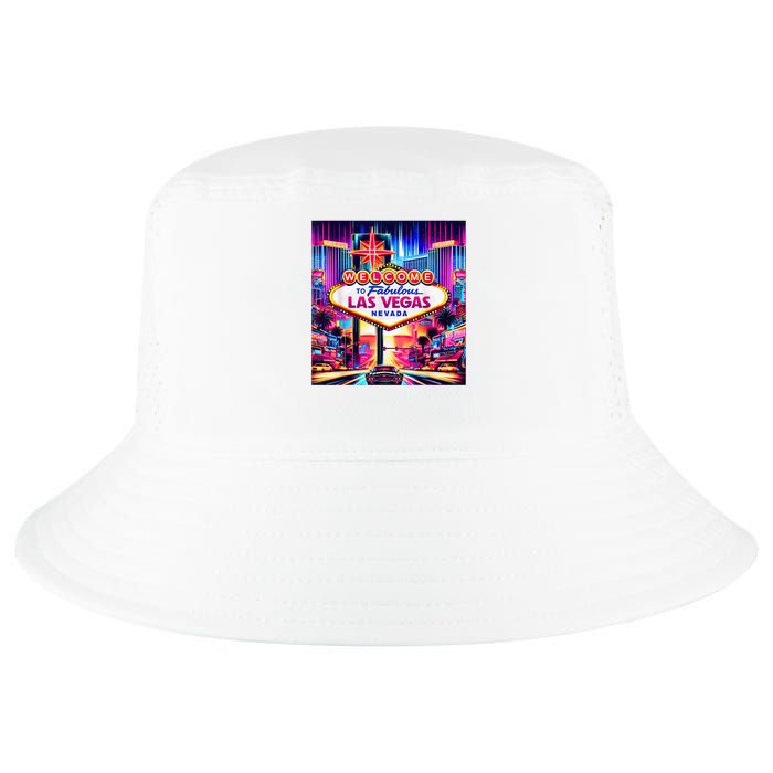 Las Vegas Nevada Design Las Vegas Souvenir Cool Comfort Performance Bucket Hat