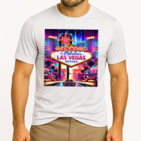 Las Vegas Nevada Design Las Vegas Souvenir Cooling Performance Crew T-Shirt