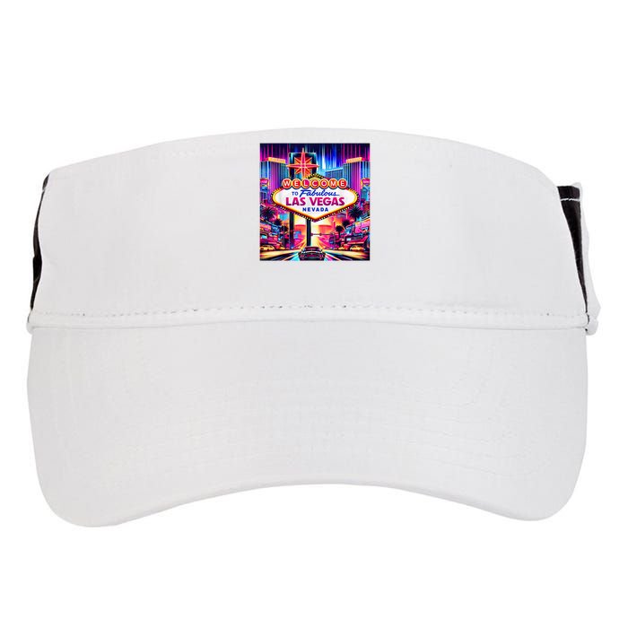 Las Vegas Nevada Design Las Vegas Souvenir Adult Drive Performance Visor