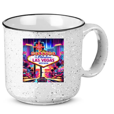 Las Vegas Nevada Design Las Vegas Souvenir 15oz Campfire Ceramic Mug