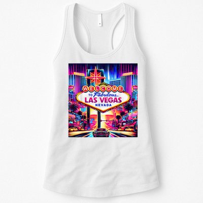 Las Vegas Nevada Design Las Vegas Souvenir Womens Tank Top
