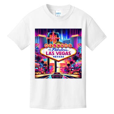 Las Vegas Nevada Design Las Vegas Souvenir Kids T-Shirt