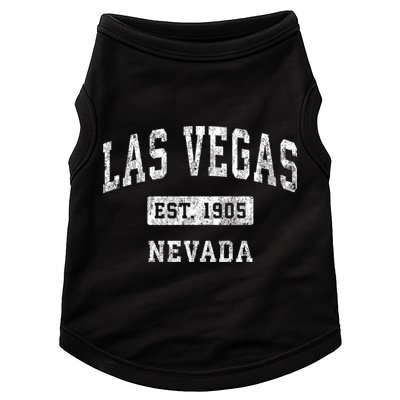 Las Vegas Nevada Nv Vintage Established Sports Doggie Tank