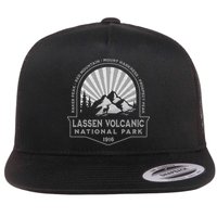 Lassen Volcanic National Park California Retro Souvenir Meaningful Gift Flatbill Hat