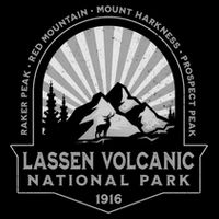 Lassen Volcanic National Park California Retro Souvenir Meaningful Gift Flatbill Hat