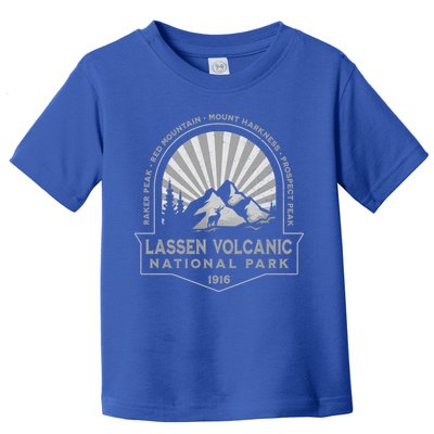 Lassen Volcanic National Park California Retro Souvenir Meaningful Gift Toddler T-Shirt