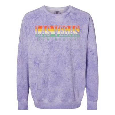 Las Vegas Nevada Country Souvenir Colorblast Crewneck Sweatshirt