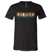 Las Vegas Nevada Country Souvenir V-Neck T-Shirt