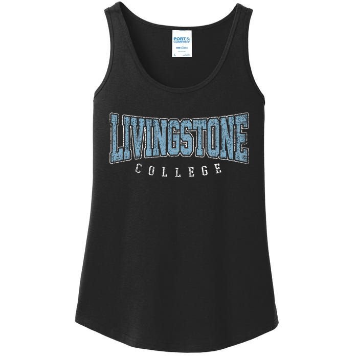 Livingstone Vintage Retro College Athletic Sports Ladies Essential Tank