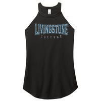 Livingstone Vintage Retro College Athletic Sports Women's Perfect Tri Rocker Tank