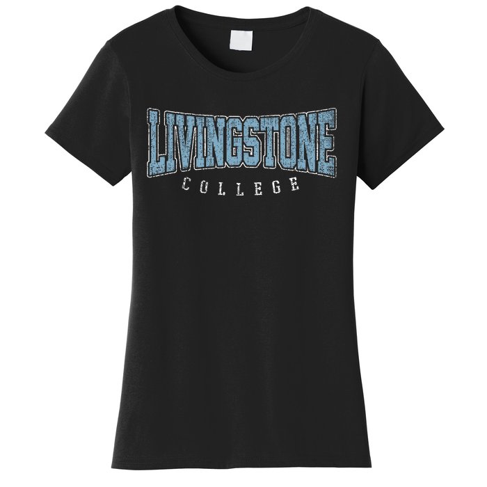 Livingstone Vintage Retro College Athletic Sports Women's T-Shirt