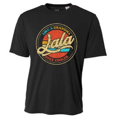 Lala Vintage Retro Grandma Cooling Performance Crew T-Shirt