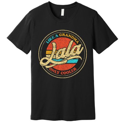 Lala Vintage Retro Grandma Premium T-Shirt