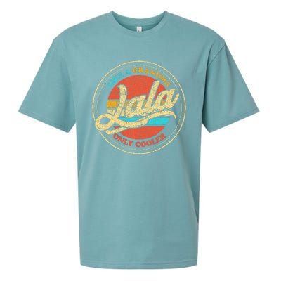 Lala Vintage Retro Grandma Sueded Cloud Jersey T-Shirt