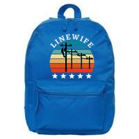 Linewife Vintage Retro Funny Gift 16 in Basic Backpack