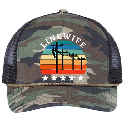 Linewife Vintage Retro Funny Gift Retro Rope Trucker Hat Cap