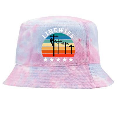 Linewife Vintage Retro Funny Gift Tie-Dyed Bucket Hat