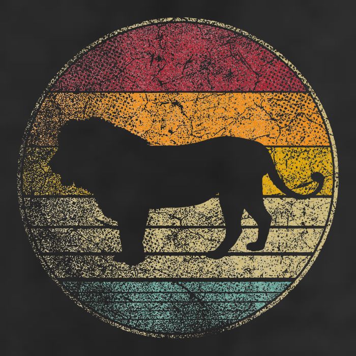 Lion Vintage Retro Cat Zoo Safari Africa Hat