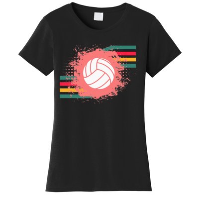 Love Volleyball Retro Vintage Vibe Team Tournament Women's T-Shirt