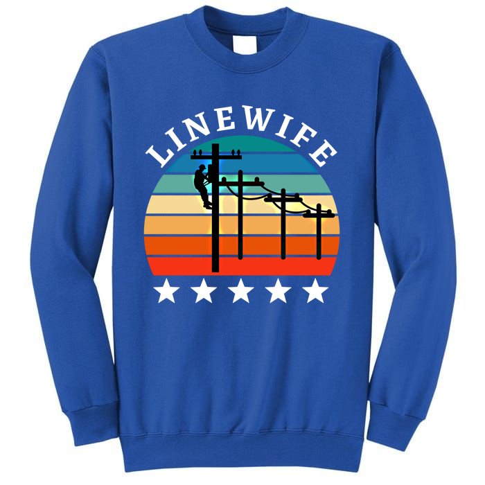 Linewife Vintage Retro Gift Tall Sweatshirt