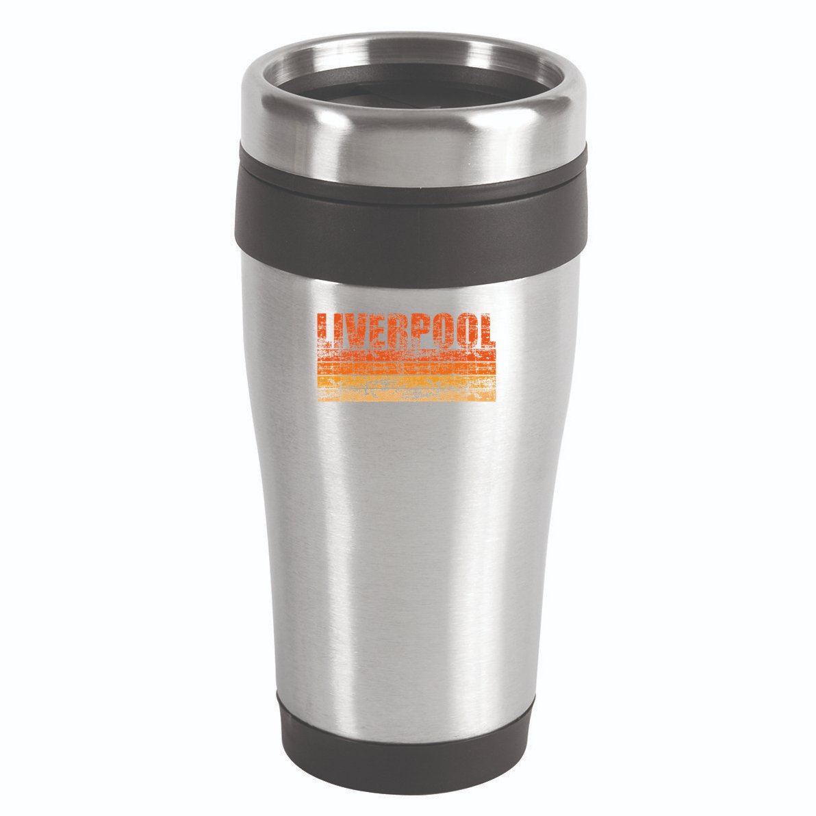 Liverpool Vintage Retro England 16oz Travel Tumbler