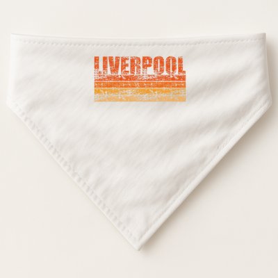 Liverpool Vintage Retro England USA-Made Doggie Bandana